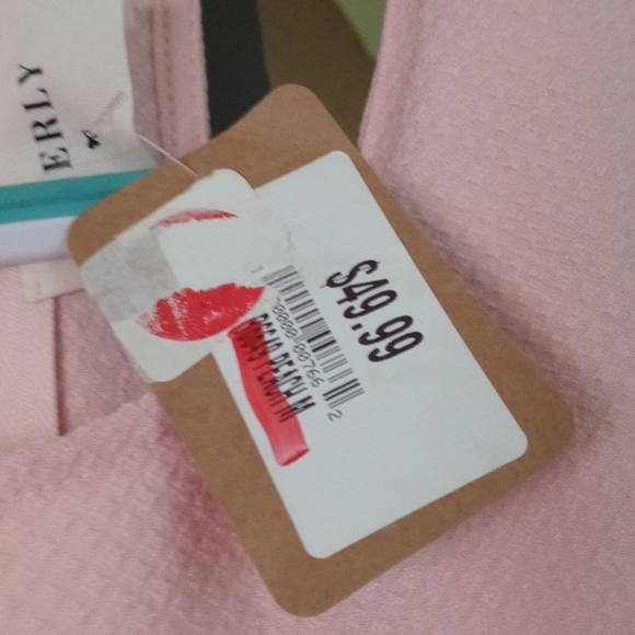 Every Peach Flare Mini Dress NWT Women's Size M - Picture 6 of 9